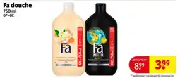Kruidvat Fa Douche aanbieding
