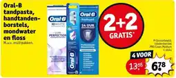 Kruidvat Oral-B tandpasta, handtanden borstels, mondwater en floss aanbieding