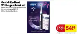 Kruidvat Oral-B Radiant White geschenkset aanbieding