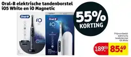 Kruidvat Oral-B elektrische tandenborstel i05 White en io Magnetic aanbieding