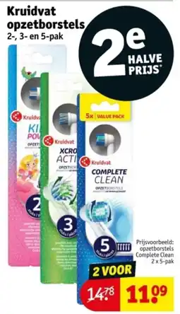 Kruidvat Kruidvat Opzetborstels aanbieding