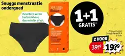 Kruidvat Snuggs Menstruatie Ondergoed aanbieding