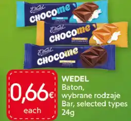Food Plus WEDEL Baton, wybrane rodzaje aanbieding