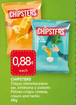 Food Plus CHIPSTERS Chipsy ziemniaczane aanbieding