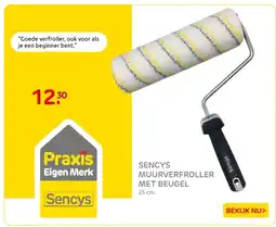 Praxis Sencys muurverfroller met beugel aanbieding