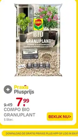 Praxis Compo bio granuplant aanbieding