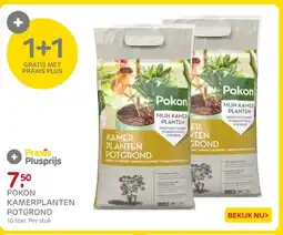 Praxis Pokon kamerplanten potgrond aanbieding