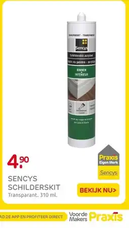 Praxis Sencys schilderskit aanbieding