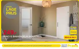 Praxis Sencys binnendeur industrial aanbieding