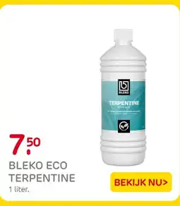 Praxis Bleko eco terpentine aanbieding