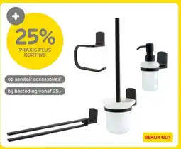 Praxis Op sanitair accessoires aanbieding