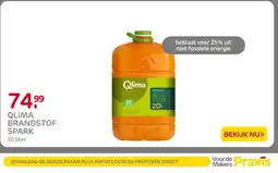 Praxis Qlima brandstof spark aanbieding