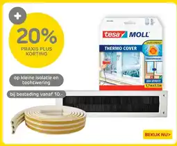 Praxis Op kleine isolatie en tochtwering aanbieding