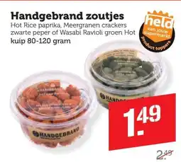 Lekker Makkelijk Handgebrand zoutjes aanbieding