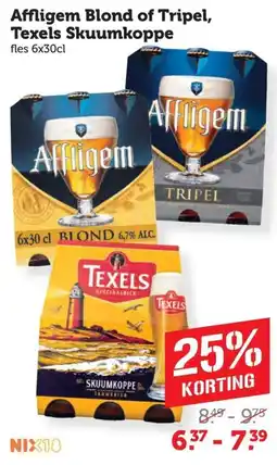 Lekker Makkelijk Affligem Blond of Tripel, Texels Skuumkoppe aanbieding
