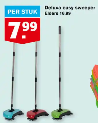 Hoogvliet Deluxa easy sweeper aanbieding