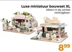 Trekpleister Luxe miniatuur bouwset XL aanbieding