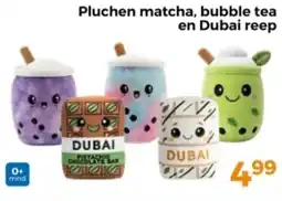 Trekpleister Pluchen matcha, bubble tea en Dubai reep aanbieding