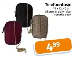 Trekpleister Telefoontasje aanbieding