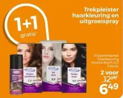 Trekpleister Trekpleister haarkleuring en uitgroeispray aanbieding