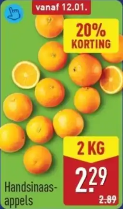 ALDI Handsinaasappels aanbieding
