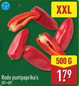 ALDI Rode puntpaprika's XXL aanbieding