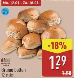 ALDI Bruine Bollen aanbieding