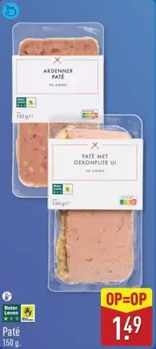 ALDI Paté aanbieding