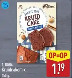 ALDI Albona Kruidcakemix aanbieding
