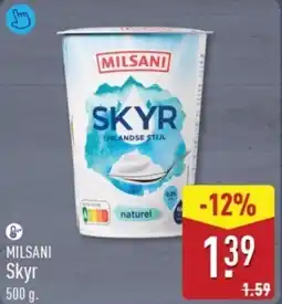 ALDI Milsani Skyr aanbieding