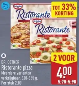 ALDI Dr Oetker Ristorante aanbieding