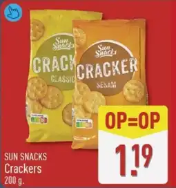 ALDI Sun Snacks Crackers aanbieding
