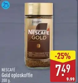 ALDI Nescafé Gold oploskoffie aanbieding