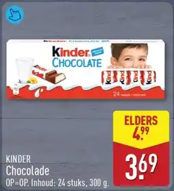 ALDI Kinder chocolade aanbieding