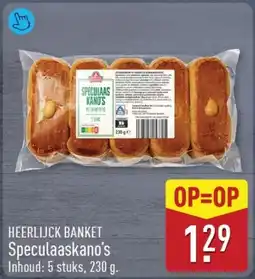 ALDI Heerlijck banket speculaaskano's aanbieding