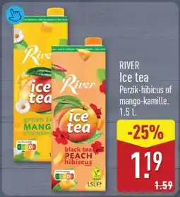 ALDI River ice tea aanbieding