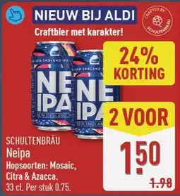 ALDI Schultenbräu neipa aanbieding