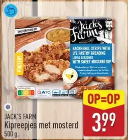 ALDI JACK'S FARM Kipreepjes met mosterd aanbieding