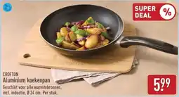 ALDI CROFTON Aluminium koekenpan aanbieding