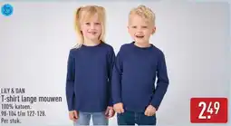 ALDI LILY & DAN T-shirt lange mouwen aanbieding