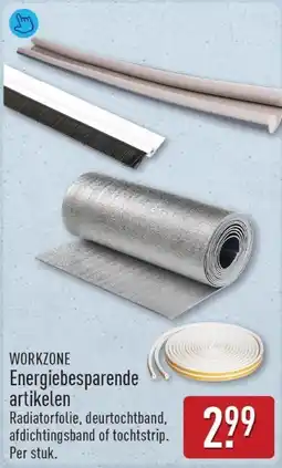 ALDI WORKZONE Energiebesparende artikelen aanbieding