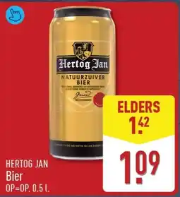 ALDI HERTOG JAN Bier aanbieding