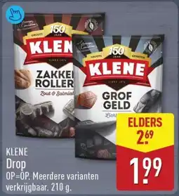 ALDI KLENE Drop aanbieding