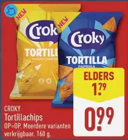 ALDI CROKY Tortillachips aanbieding