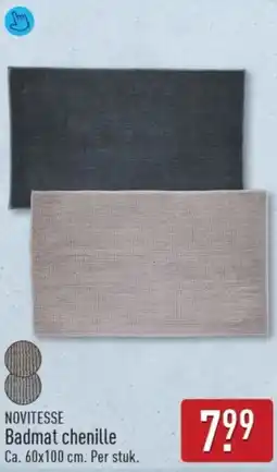 ALDI NOVITESSE Badmat chenille aanbieding