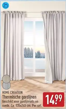 ALDI HOME CREATION Thermische gordijnen aanbieding