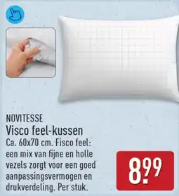 ALDI NOVITESSE Visco feel-kussen aanbieding