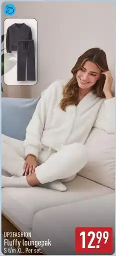 ALDI UP2FASHION Fluffy Loungepak aanbieding