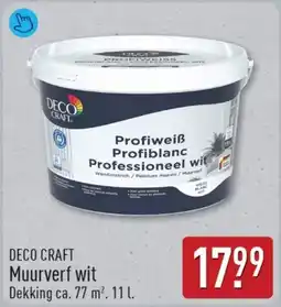 ALDI DECO CRAFT Muurverf wit aanbieding
