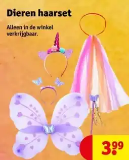 Kruidvat Dieren haarset aanbieding